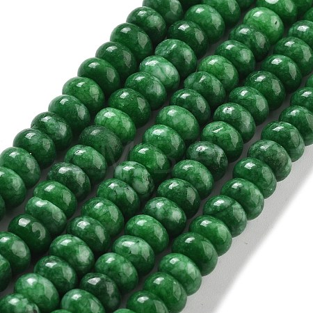 Natural White Jade Beads Strands G-E507-01P-1