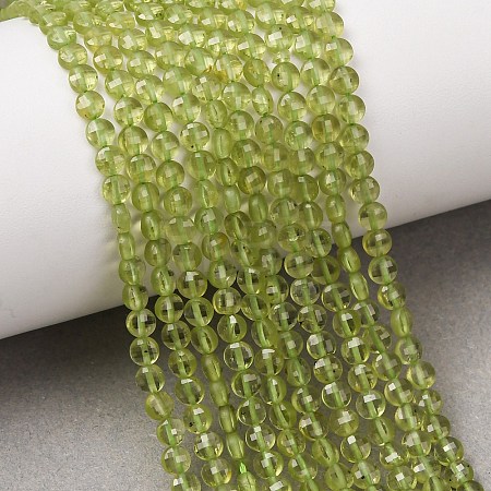 Natural Peridot Beads Strands GG-CBA9631-D03-01-1