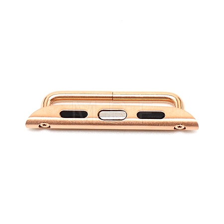 316 Stainless Steel Strap Connector For iwatch STAS-WH0029-04RG-1