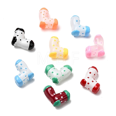 Handmade Glass Enamel Beads GLAA-K070-04-1