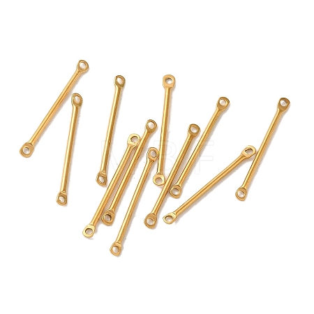 Ion Plating(IP) 304 Stainless Steel Connector Charms X-STAS-Q323-04E-G-1