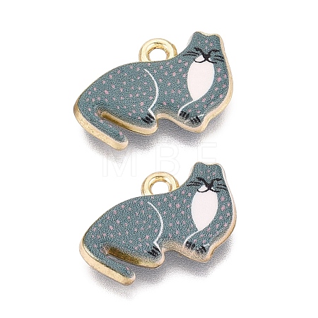 Printed Alloy Pendants PALLOY-SZC0008-02B-1