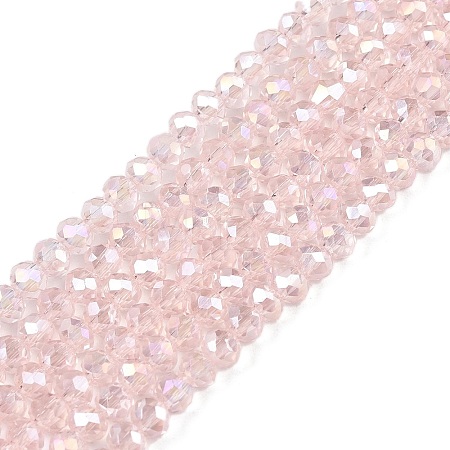 Electroplate Glass Beads Strands EGLA-A044-T2mm-B22-1