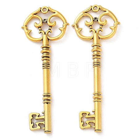 Tibetan Style Zinc Alloy Big Pendants X-FIND-G075-01AG-1