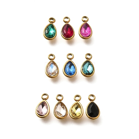 304 Stainless Steel Pendants STAS-Q346-04G-1