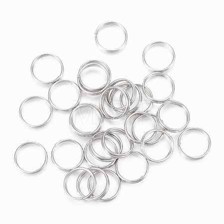 Tarnish Resistant 304 Stainless Steel Split Rings STAS-H413-04P-D-1