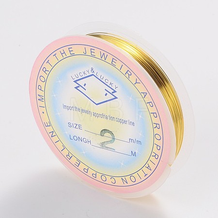 Copper Jewelry Wire CW0.2mm007-1