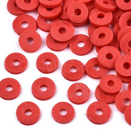 Handmade Polymer Clay Beads LS-CLAY-Q251-8.0mm-40-1