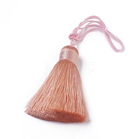 Polyester Tassel Big Pendants HJEW-K030-A-19-1
