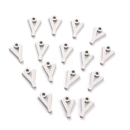 Non-Tarnish 304 Stainless Steel Pendants STAS-F267-10G-P-1