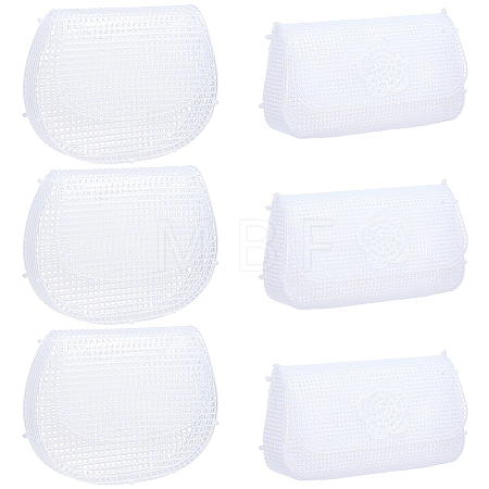 6Pcs 2 Styles PE Canvas Sheets DIY-CY0004-01-1