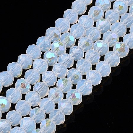 Electroplate Glass Beads Strands EGLA-A044-J3mm-L06-1