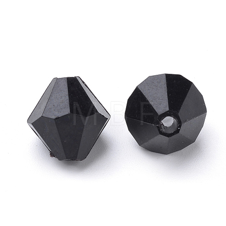 Transparent Acrylic Beads TACR-S146-8mm-27-1