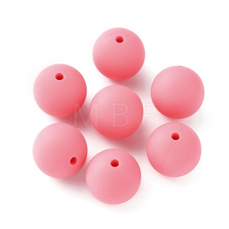 Food Grade Eco-Friendly Silicone Focal Beads SIL-WH0013-01H-1