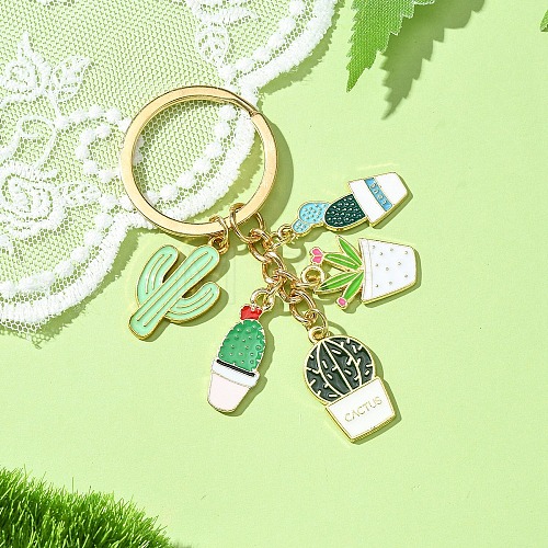 Alloy Enamel Keychain KEYC-YW00073-01-1