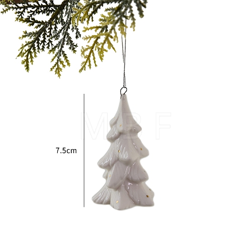 Christmas Porcelain Pendant Decorations PW-WG51DF9-07-1