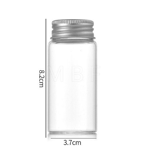 Clear Glass Bottles Bead Containers CON-WH0085-76E-01-1