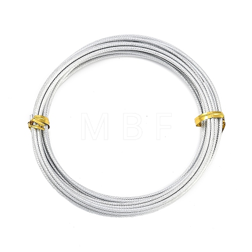 Textured Round Aluminum Wire AW-R004-5m-01-1