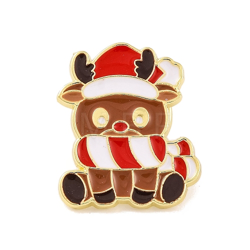 Christmas Theme Enamel Pins JEWB-M043-01B-1