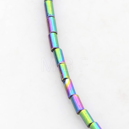 Electroplate Non-magnetic Synthetic Hematite Beads Strands G-J210C-05-1