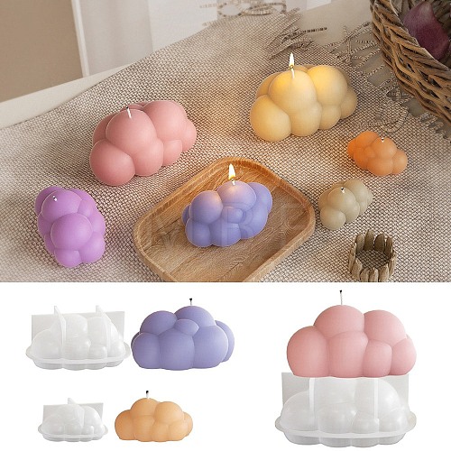 3D DIY Silicone Candle Molds DIY-K073-30-1