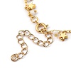(Jewelry Parties Factory Sale)Brass Beaded Necklaces NJEW-JN03040-3