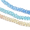 Transparent Painted Glass Beads Strands LS-DGLA-A034-T2mm-A13-4