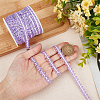 25M Metallic Yarn Lace Ribbons OCOR-GF0003-09I-3