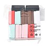 12Pcs 6 Colors Square Cardboard Necklace Boxes CBOX-FS0001-11-7