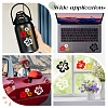 Gorgecraft 4 Sheets 4 Styles Waterproof PET Reflective Sticker Car Decoration DIY-GF0006-28-7