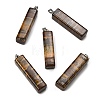 Natural Tiger Eye Big Pendants G-F820-03P-04-1