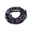 Electroplate Glass Beads Strands LS-EGLA-A044-T3mm-L15-3