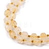 Heated Natural Citrine Beads Strands G-C171-D02-02-4