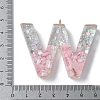 Resin Pendants RESI-B029-01P-W-3