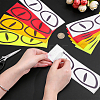 12Pcs 4 Colors PET Self Adhesive Reflective Stickers DIY-NB0016-01A-3