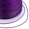 Polyester Braided Metallic Thread OCOR-I007-B-31-3
