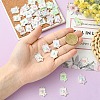 20Pcs 4 Colors Alloy Enamel Pendants FIND-YW0017-91-5