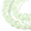 Electroplate Glass Beads Strands EGLA-A044-J1mm-A01-3