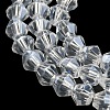 Transparent Electroplate Glass Beads Strands EGLA-A039-T2mm-A13-3