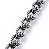 Retro 304 Stainless Steel Bracelets BJEW-L631-11AS-3