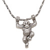 Vintage Alloy Animal Pendant Necklaces WG707AD-01-4