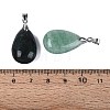 Natural Green Aventurine Pendants G-N362-03P-09-3