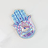 Hamsa Hand/Hand of Miriam with Evil Eye Ceramic Jewelry Plate WG72491-08-1