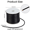 5M Round Cowhide Leather Cord WL-CL0001-34-2