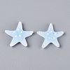 Transpant Resin & Paillette Decoden Cabochons CRES-Q222-01F-1