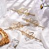 Alloy Hair Sticks OHAR-Z001-04G-6