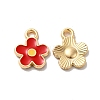 Alloy Enamel Charms ENAM-D043-02G-03-1
