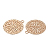 Rack Plating Brass Filigree Pendants KK-Q792-03LG-2