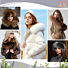 Artificial Wool Fur Collar AJEW-PH0008-64C-5