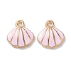 Alloy Enamel Pendants ENAM-O001-02E-G-1